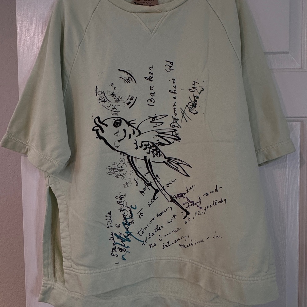 Burberry graphic tee